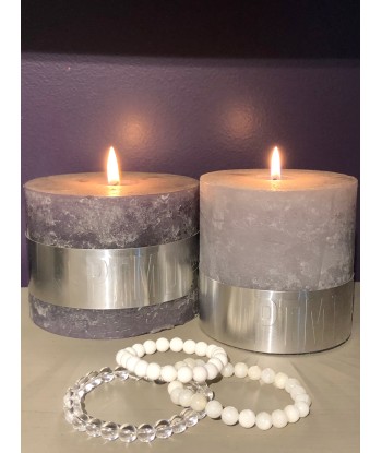 Bracelets Trio de Blanc: CRISTAL DE ROCHE, PÉRISTÉRITE et AGATE BLANCHE Les magasins à Paris et en Île-de-France