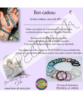 Carte-cadeau Lune & Sens pas cher 