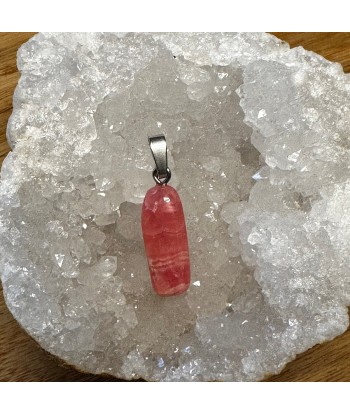 Pendentif Rhodochrosite en Argent 925 rhodié Venez découvrir notre 