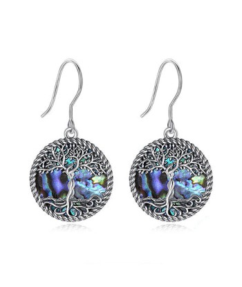 Boucles d'Oreille Nacre Sacrée (Argent) 2024