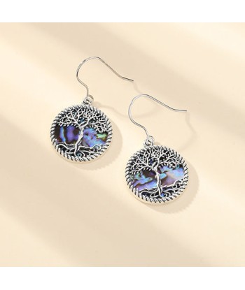 Boucles d'Oreille Nacre Sacrée (Argent) 2024