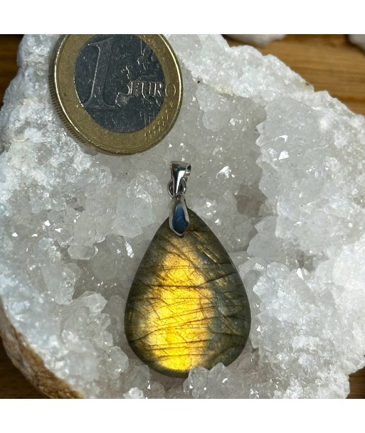 Pendentif Labradorite en Argent 925 rhodié 2024