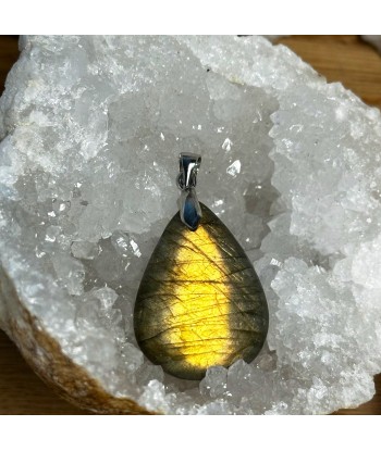 Pendentif Labradorite en Argent 925 rhodié 2024