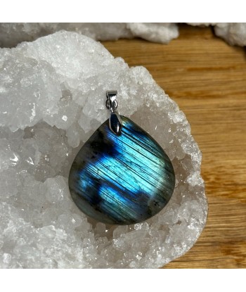 Pendentif Labradorite en Argent 925 rhodié prix pour 