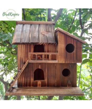 NICHOIR OISEAUX - CABANE VILLA 25CM pas cheres