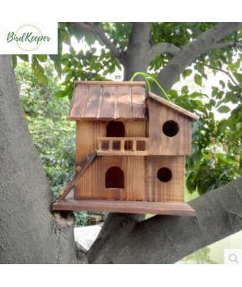 NICHOIR OISEAUX - CABANE VILLA 25CM pas cheres