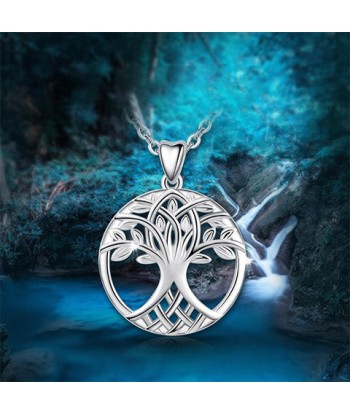 Collier Arbre Tressé (Argent) vente chaude votre 