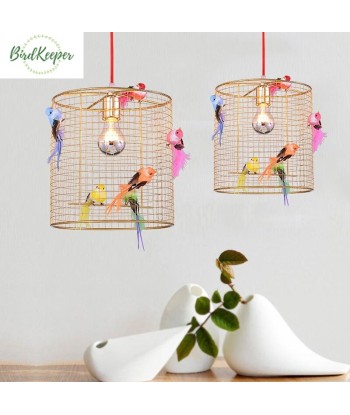 LAMPE OISEAUX - CAGE FANTAISIE paiement sécurisé