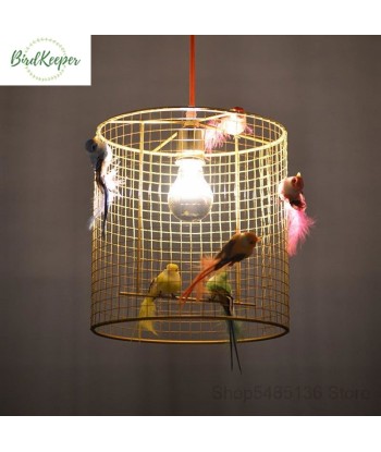 LAMPE OISEAUX - CAGE FANTAISIE paiement sécurisé