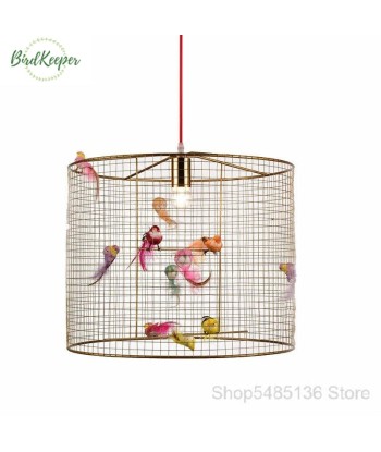 LAMPE OISEAUX - CAGE FANTAISIE paiement sécurisé