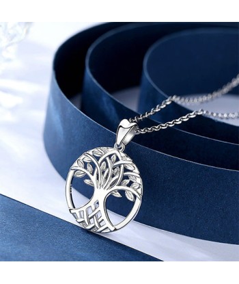 Collier Arbre Tressé (Argent) vente chaude votre 