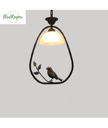 LAMPE OISEAUX - PERCHOIR ACIER store