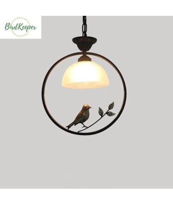 LAMPE OISEAUX - PERCHOIR ACIER store