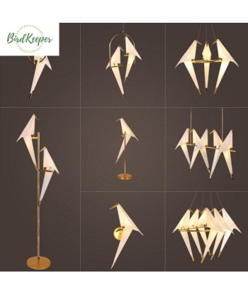 LAMPE OISEAUX - ORIGAMI l'évolution des habitudes 