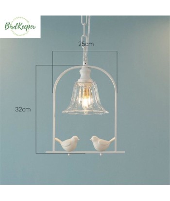 LAMPE OISEAUX - MODERNE BLANCHE votre restaurant rapide dans 