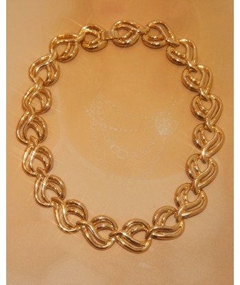 Collier double maillon de pas cher