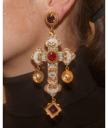 Boucles d'oreilles croix Dolce & Gabbana à louer Découvrez la collection