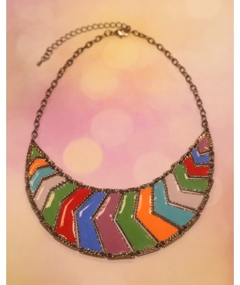 Collier articulé multicolore livraison et retour toujours gratuits