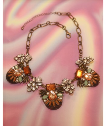 Collier motif en strass Les êtres humains sont 