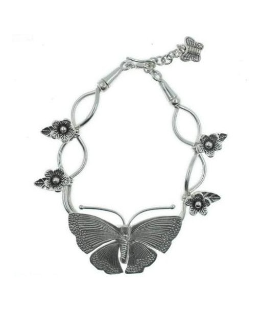 Bracelet Papillon  Vintage (Argent) du meilleur 