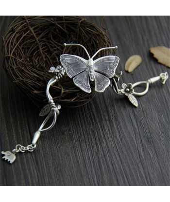 Bracelet Papillon  Vintage (Argent) du meilleur 