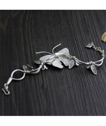 Bracelet Papillon  Vintage (Argent) du meilleur 