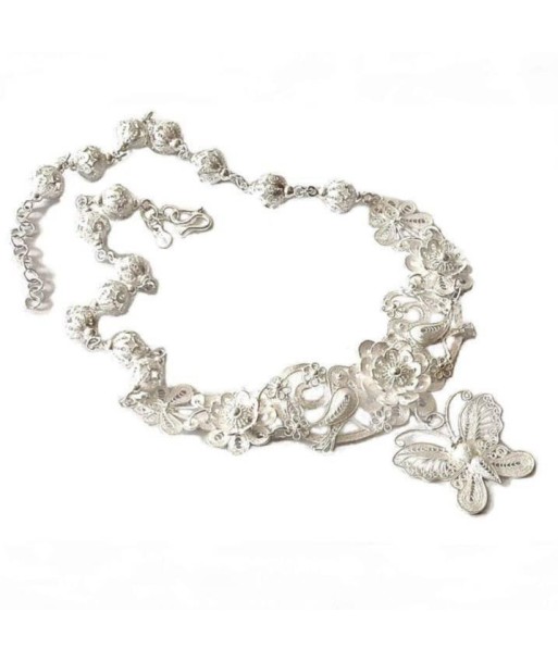 Collier Papillon  Mariage Féerique (Argent) Comment ça marche