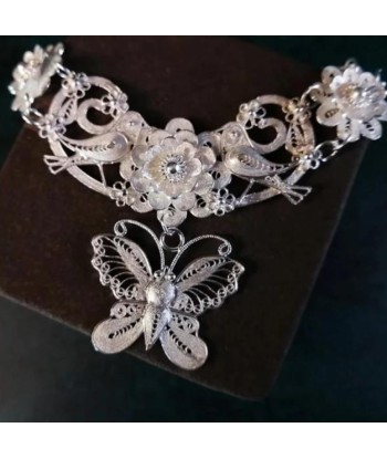 Collier Papillon  Mariage Féerique (Argent) Comment ça marche