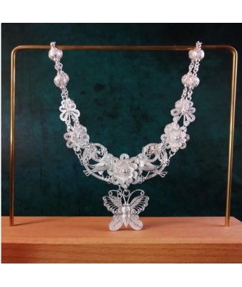 Collier Papillon  Mariage Féerique (Argent) Comment ça marche