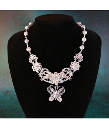 Collier Papillon  Mariage Féerique (Argent) Comment ça marche