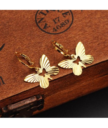 Boucles d'Oreilles Papillon  Vintage (Or) Voir les baskets