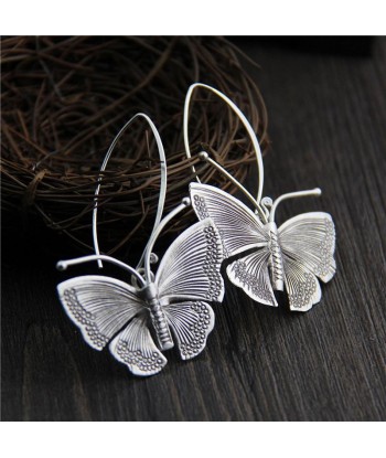 Boucles d'Oreilles Papillon  Vintage (Argent) Voir les baskets