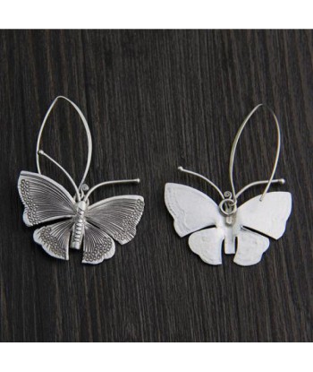 Boucles d'Oreilles Papillon  Vintage (Argent) Voir les baskets