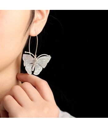 Boucles d'Oreilles Papillon  Vintage (Argent) Voir les baskets