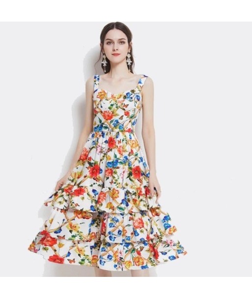 Robe à Fleur Espagnole  Bouquet de Printemps est présent 