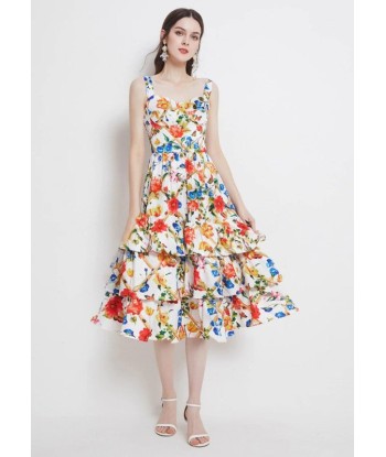 Robe à Fleur Espagnole  Bouquet de Printemps est présent 