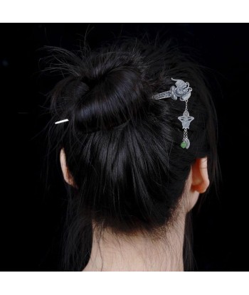 Bâton à cheveux Papillon  Style Traditionnel Chinois (Argent) store