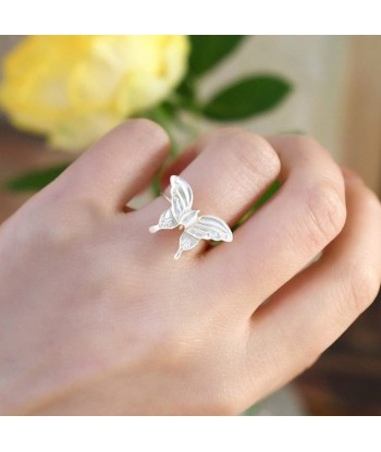 Bague Papillon  Lune d'Asie (Argent) store