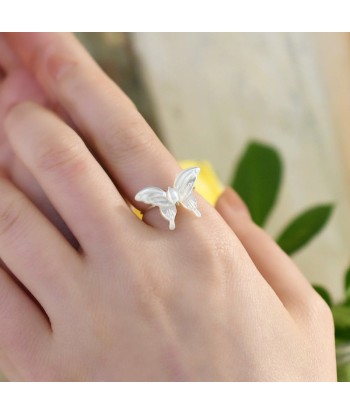 Bague Papillon  Lune d'Asie (Argent) store