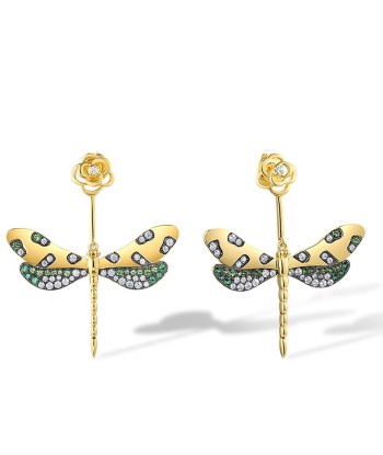 Boucles d'oreilles Papillon Vert NeoDesign (Or) En savoir plus