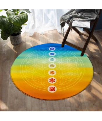 Tapis Fleur de Vie Énergie Vitale livraison et retour toujours gratuits